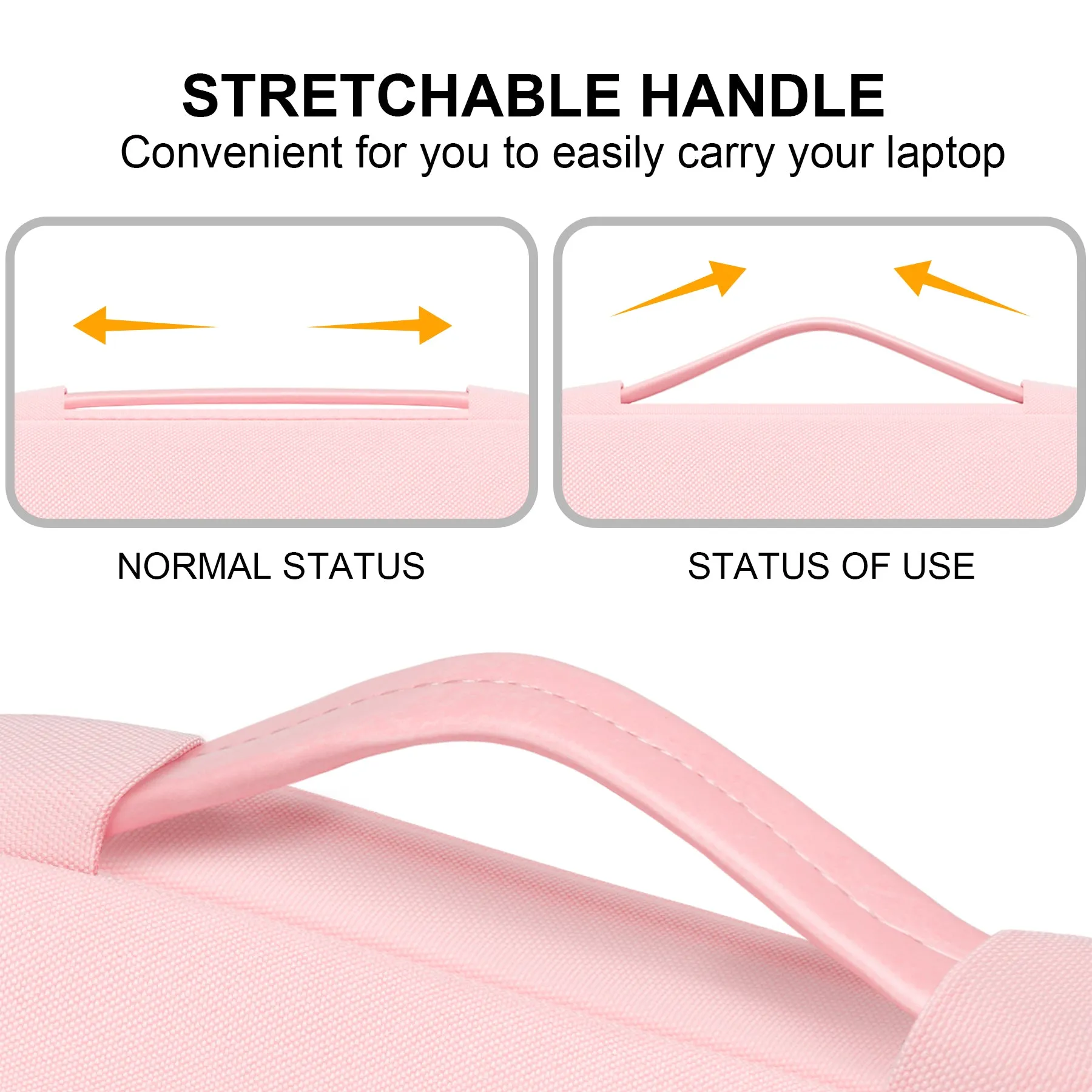 13-13.3 inch Laptop Sleeve Briefcase Case for New Macbook Pro/Air/iPad Pro/Surface Pro