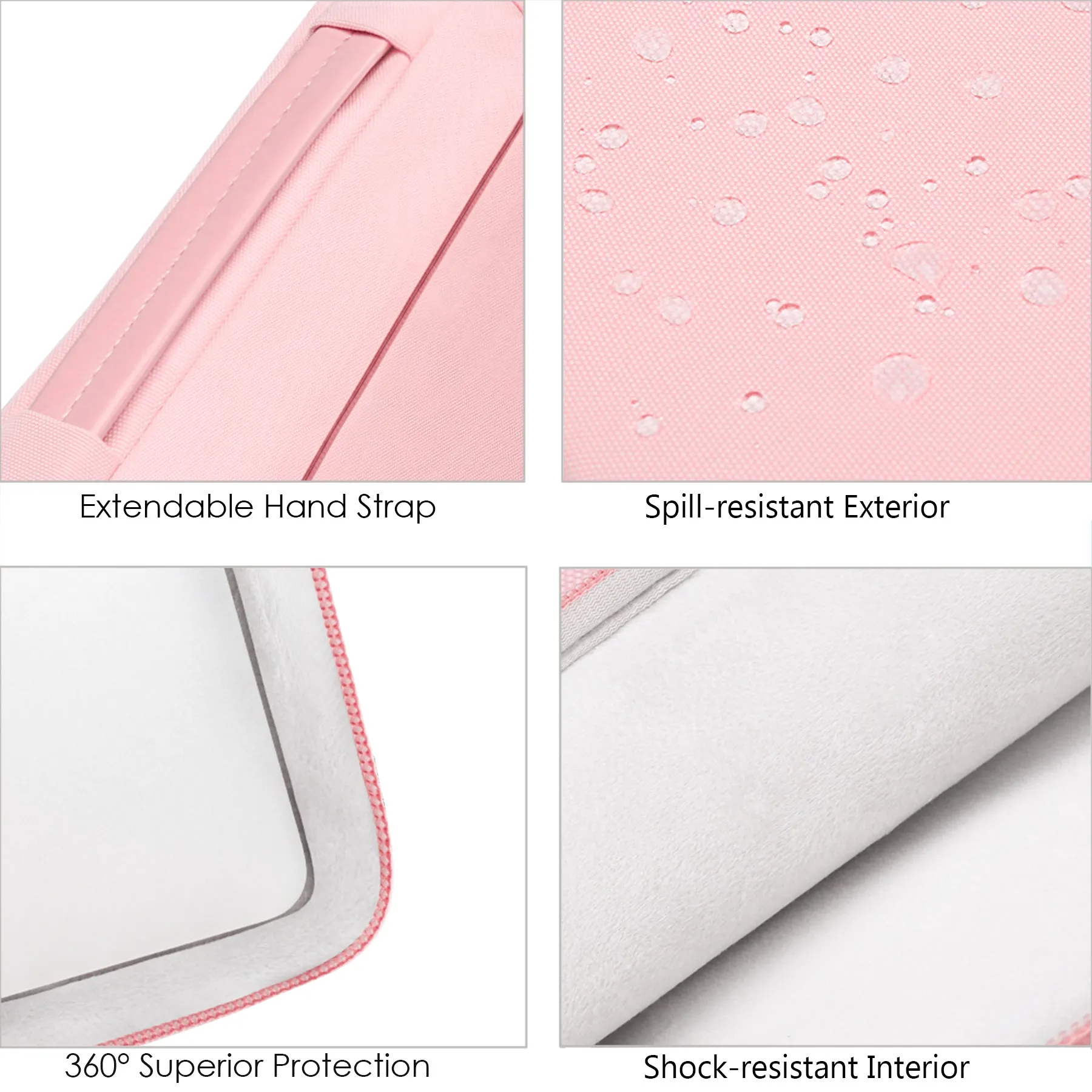 13-13.3 inch Laptop Sleeve Briefcase Case for New Macbook Pro/Air/iPad Pro/Surface Pro
