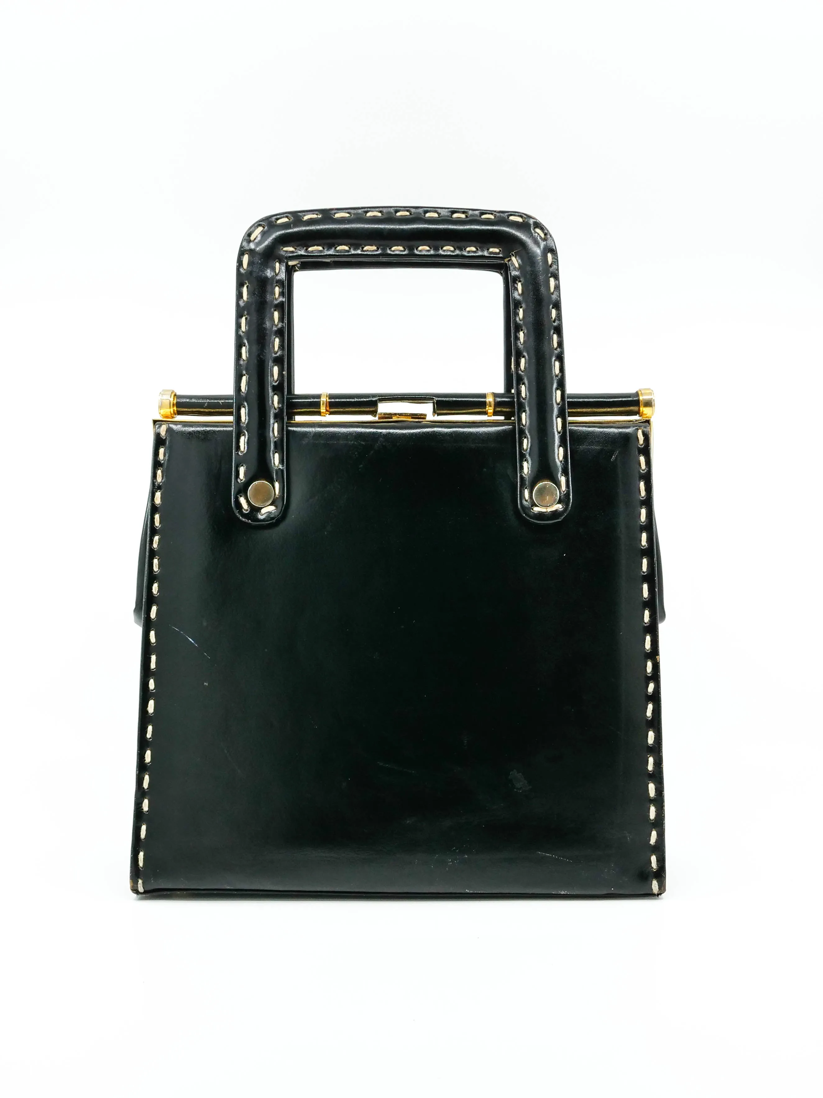 1960's Double Happiness Top Handle Bag