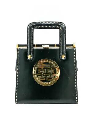 1960's Double Happiness Top Handle Bag