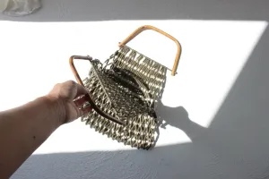 70s Bamboo Handle Bag