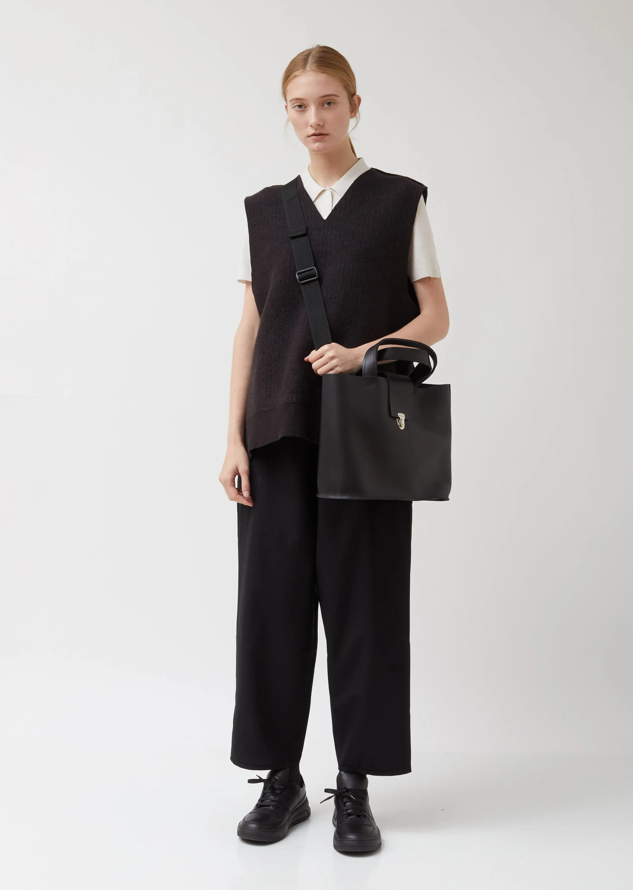 Black Bucket Bag