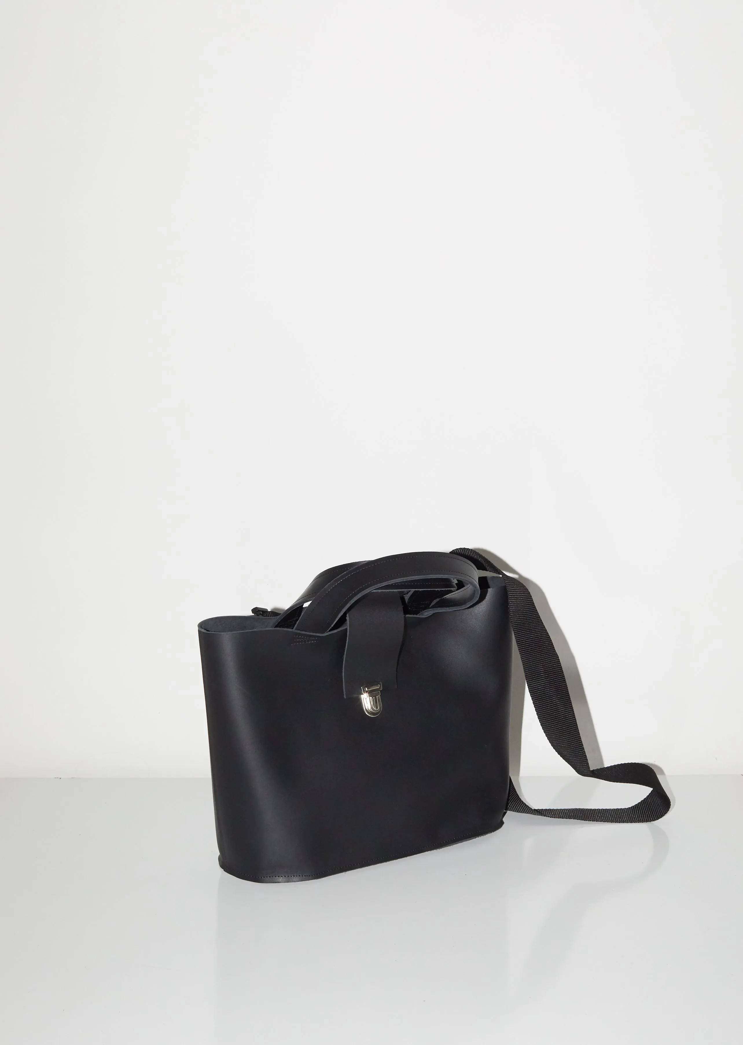 Black Bucket Bag