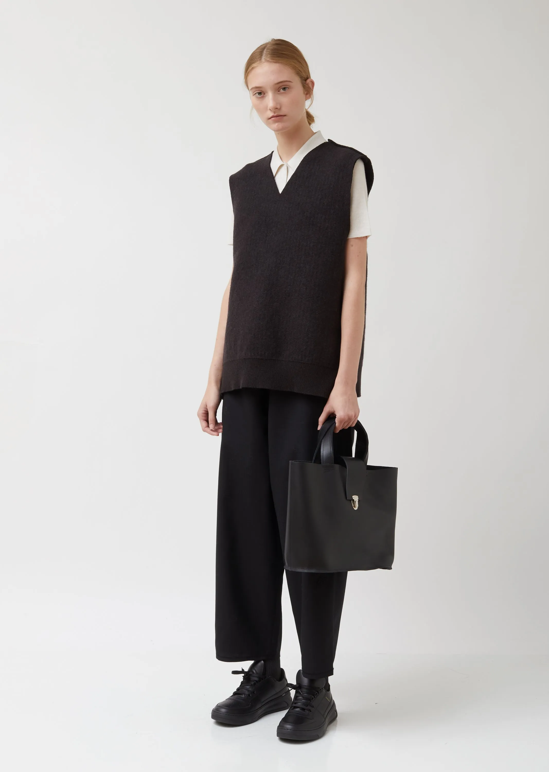 Black Bucket Bag