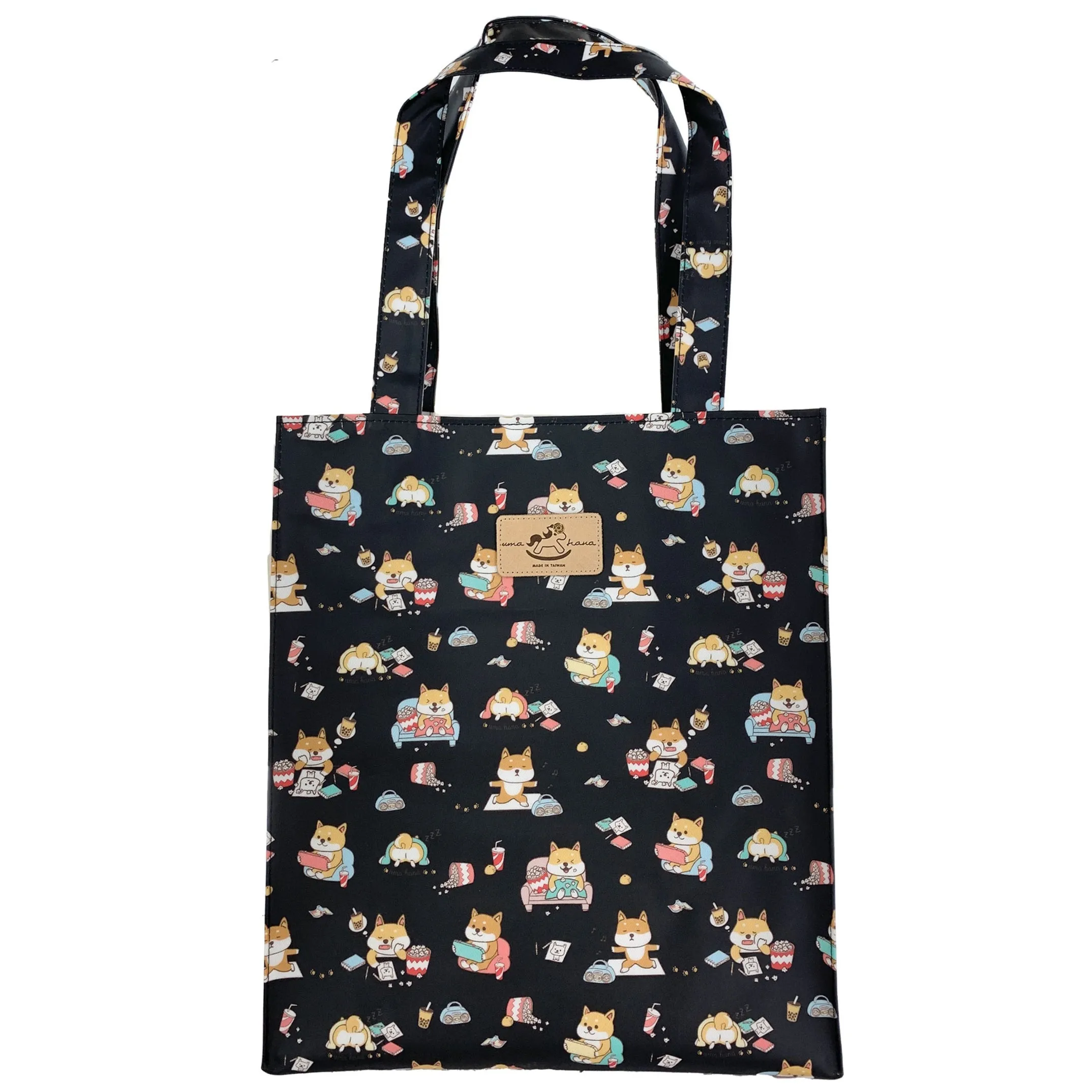 Black Weekend Shiba Large Tote