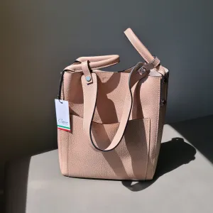 Carro Positano Italy Italian Leather Bucket bag Inner pouch included