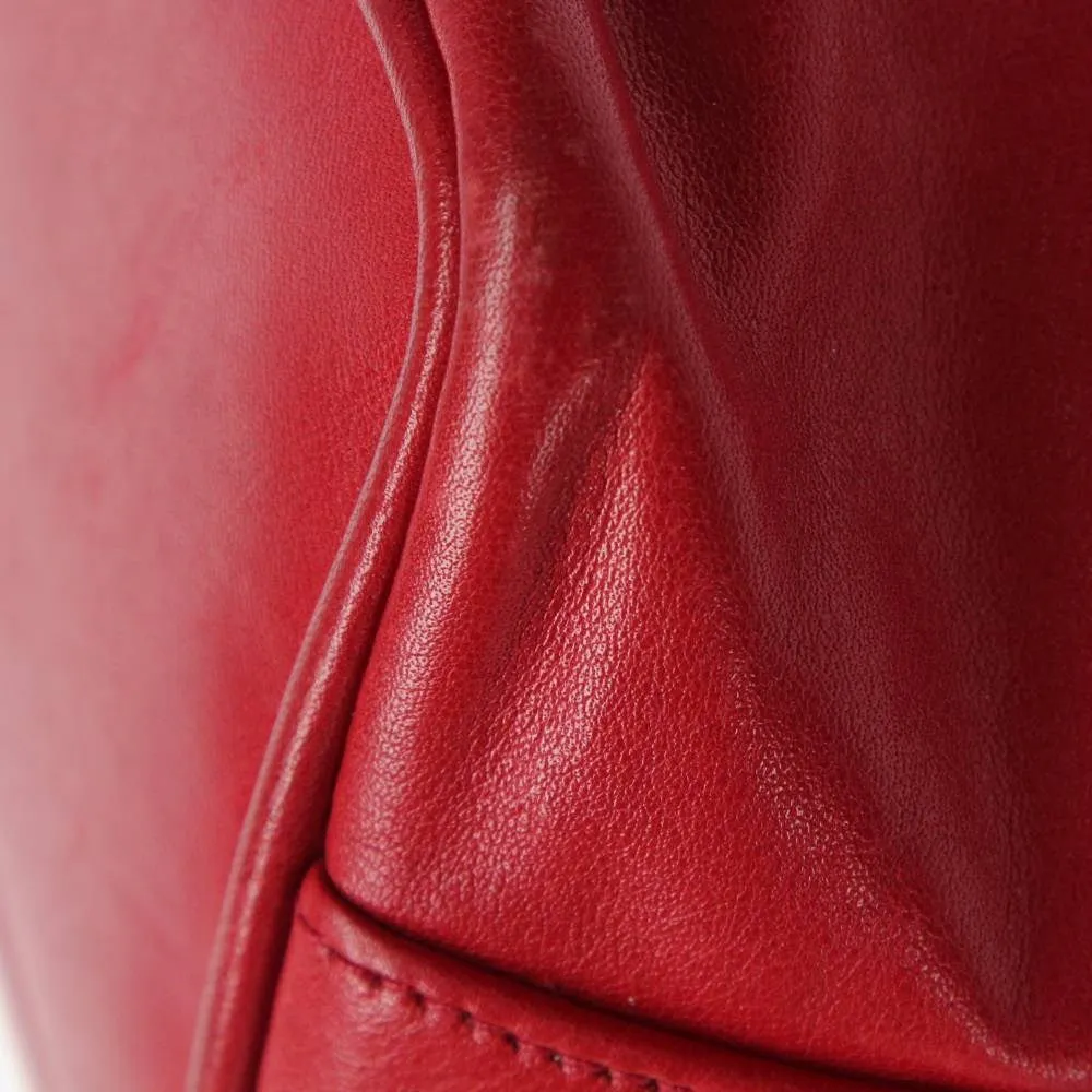 Chanel Red Bucket Bag - '90s