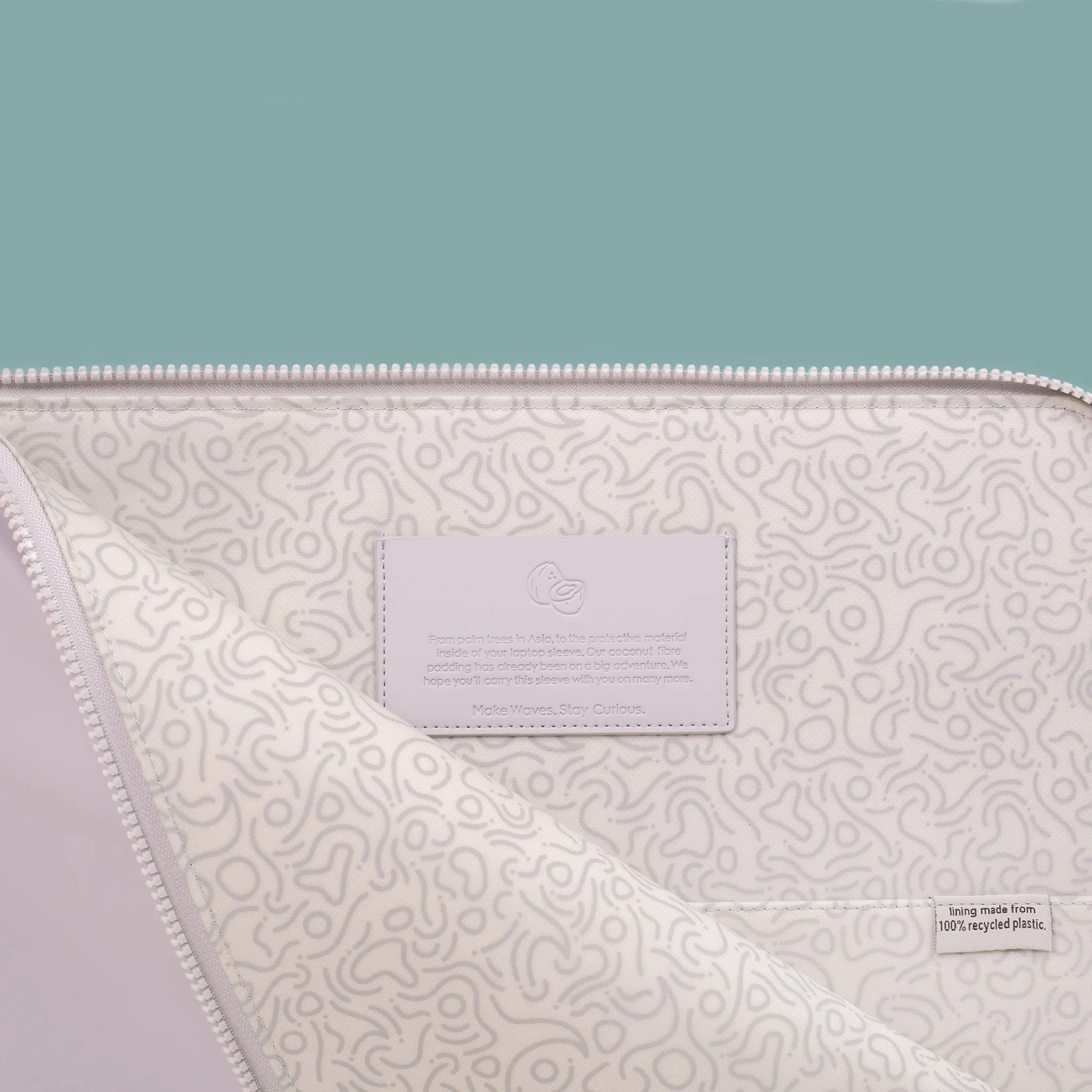 Eco-Conscious 13" Laptop Sleeve, Moeraki Grey