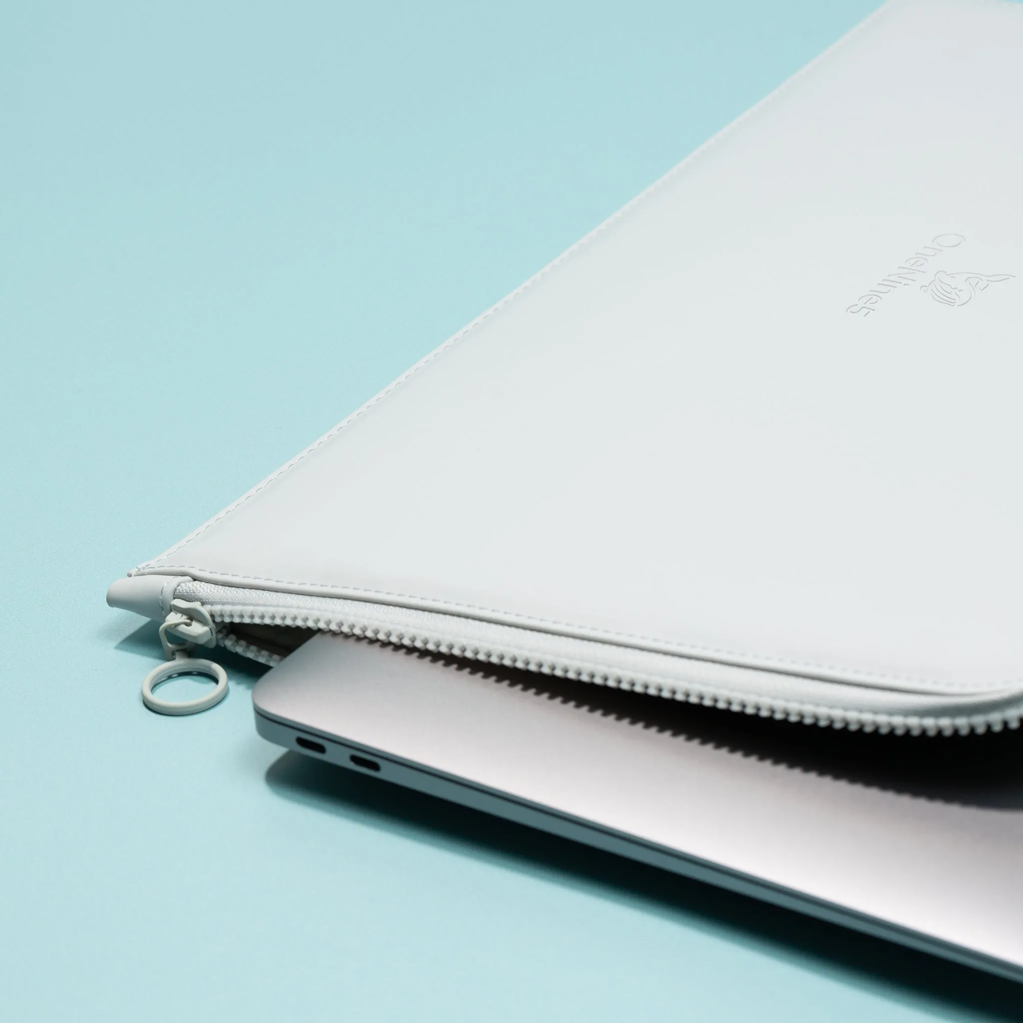 Eco-Conscious 13" Laptop Sleeve, Moeraki Grey
