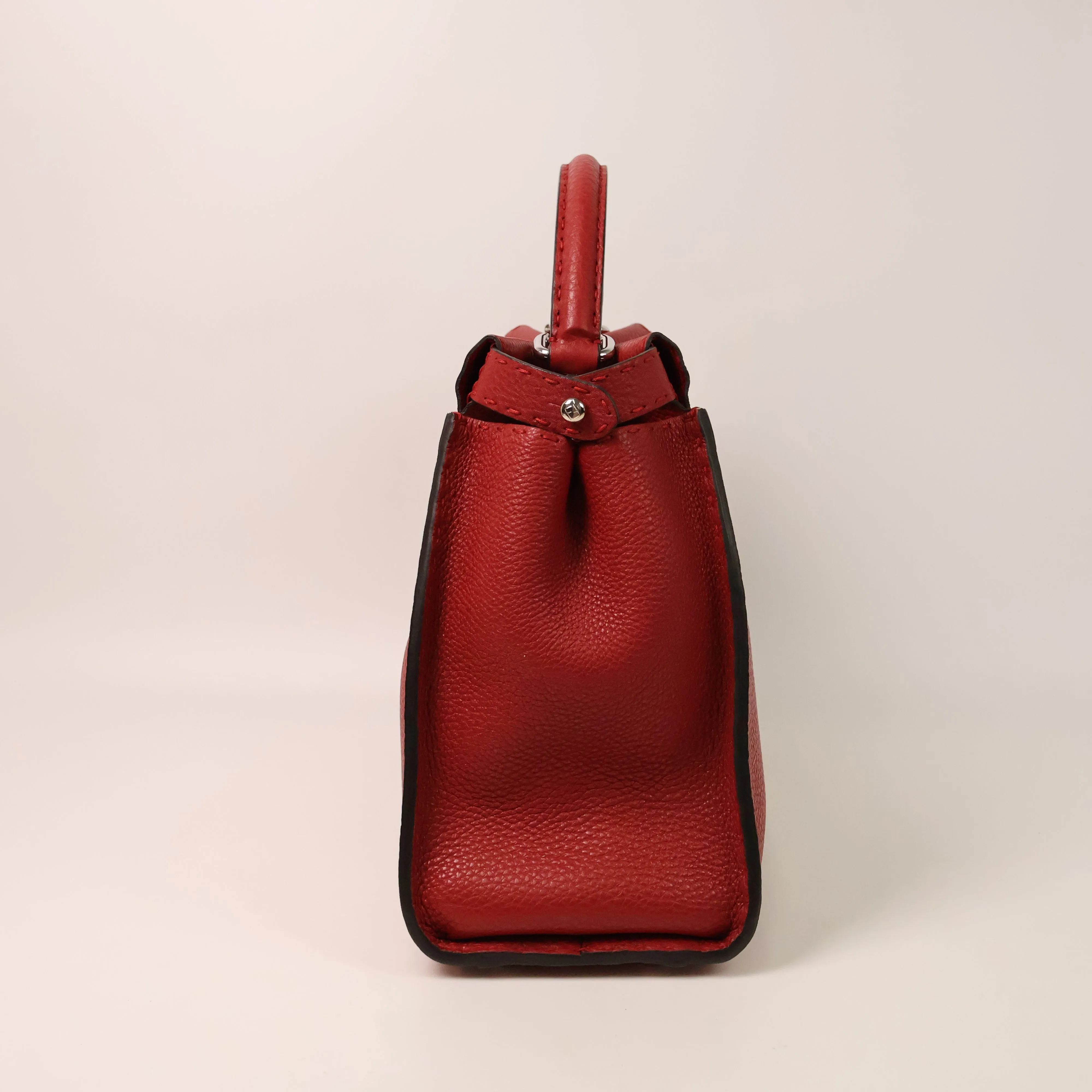 Fendi Peekaboo Regular Red