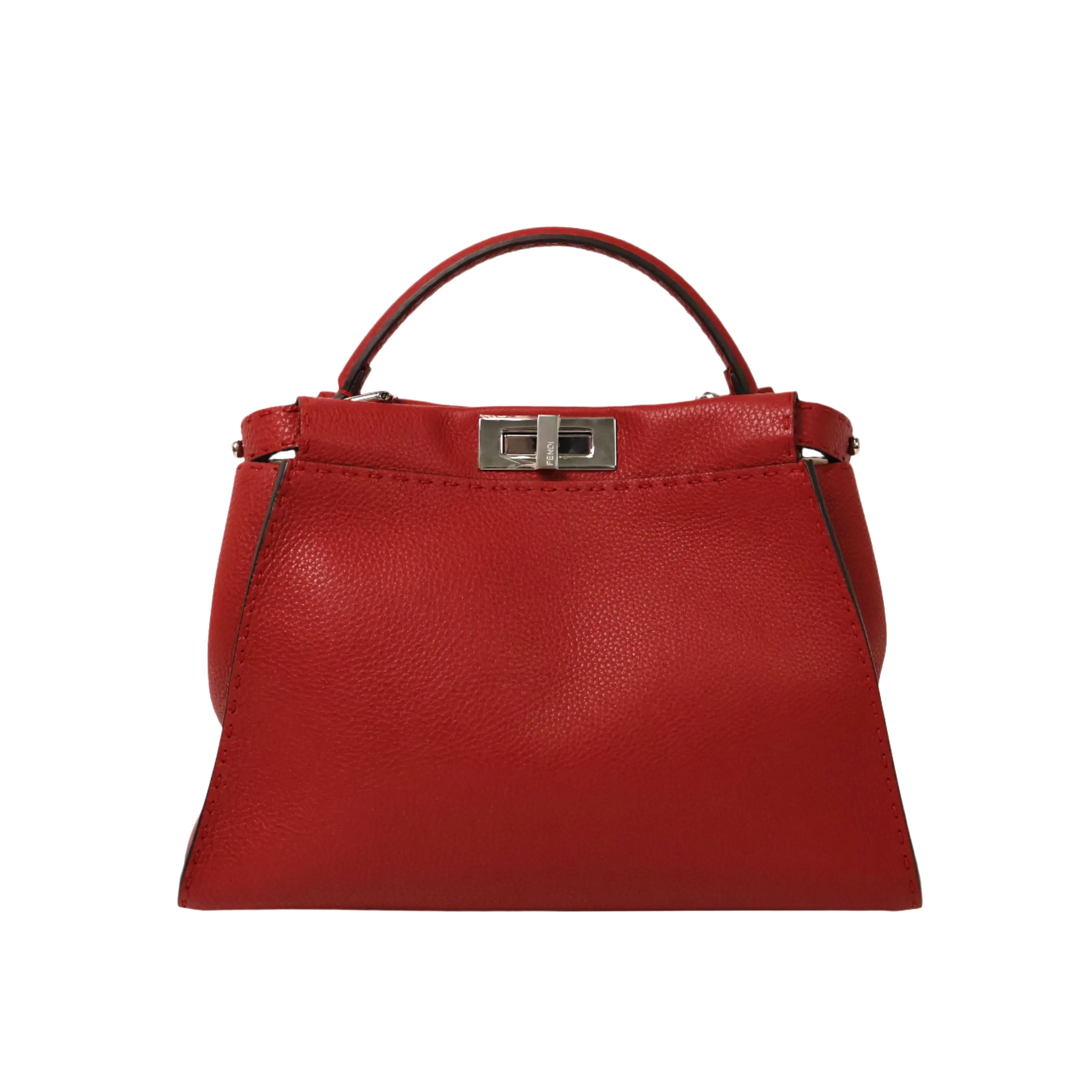 Fendi Peekaboo Regular Red