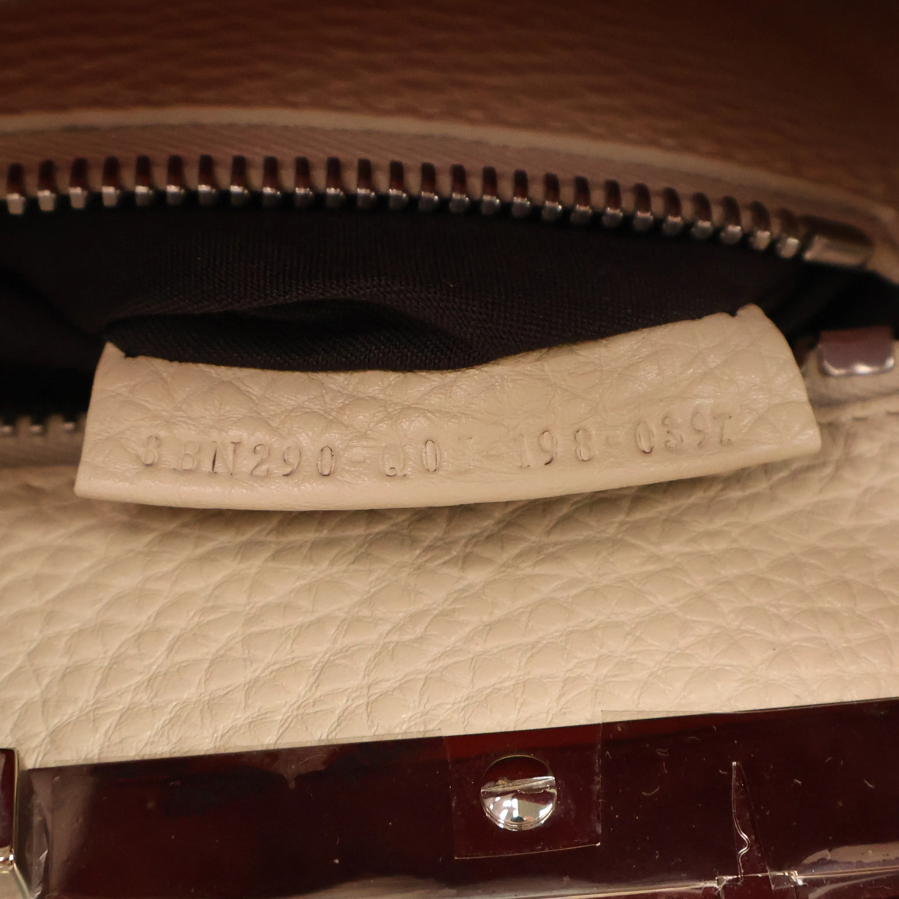 Fendi Peekaboo Regular Red