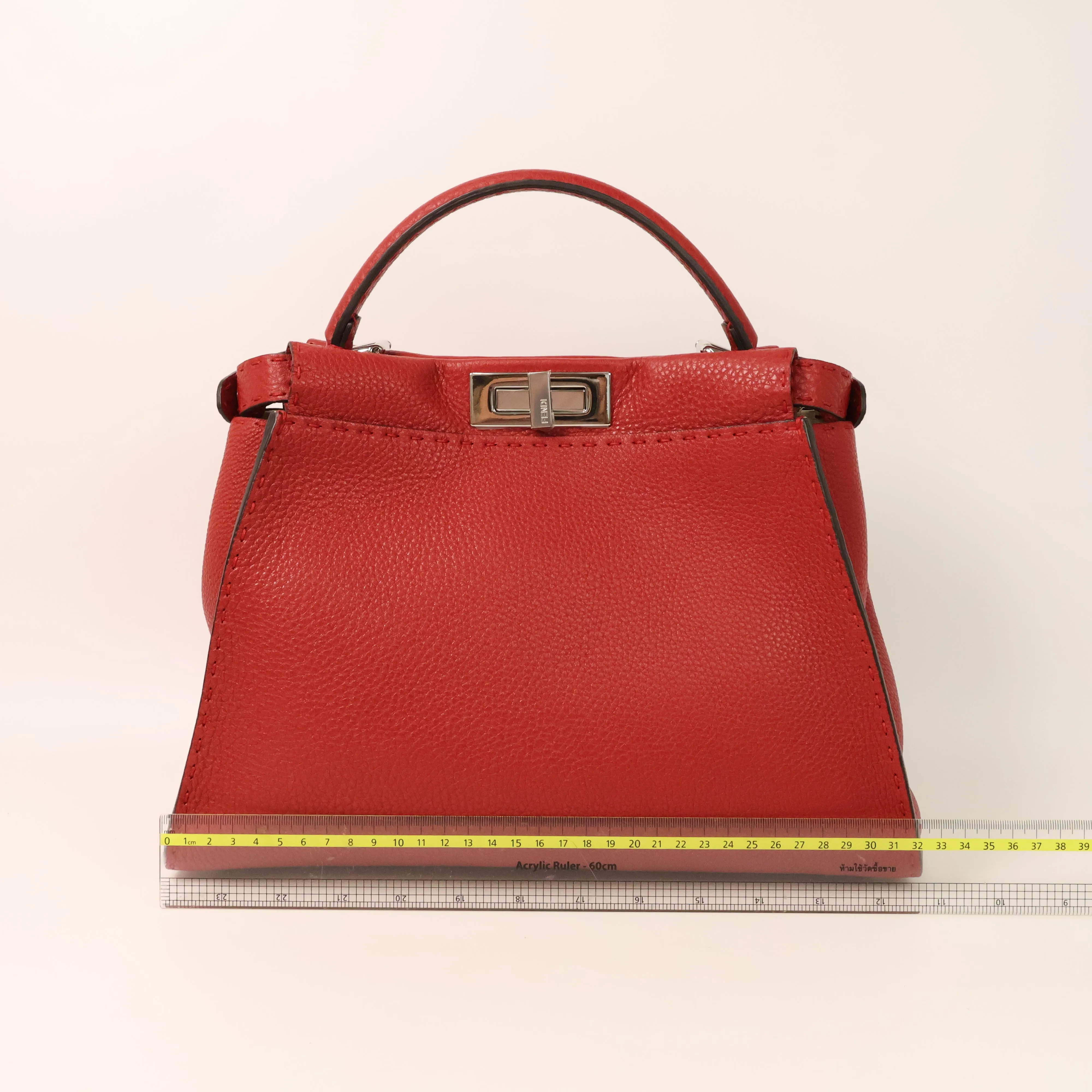 Fendi Peekaboo Regular Red