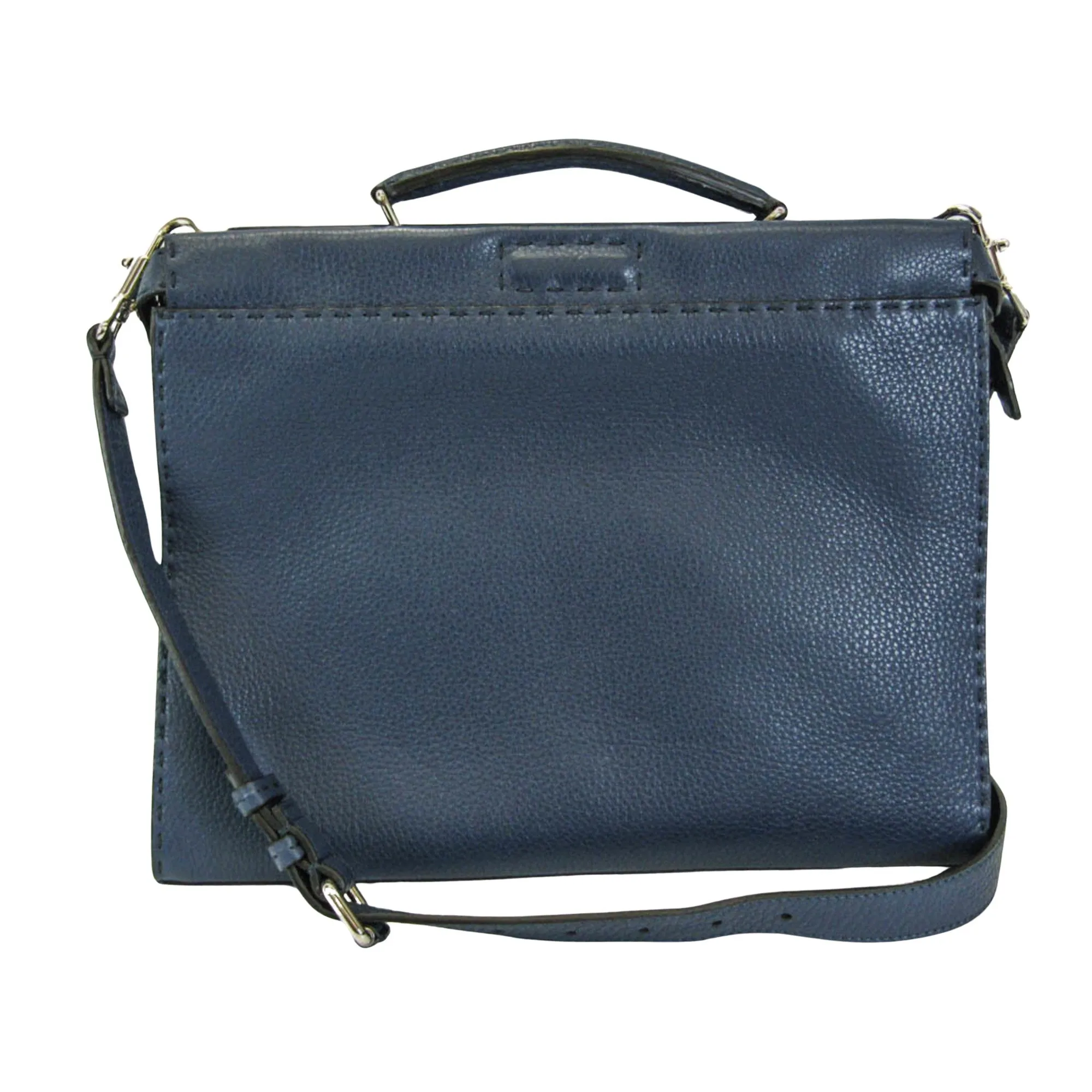 Fendi Selleria  Leather Shoulder Bag