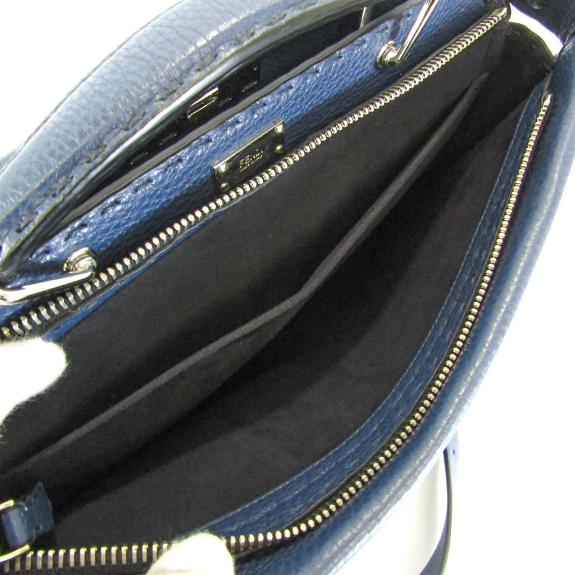 Fendi Selleria  Leather Shoulder Bag