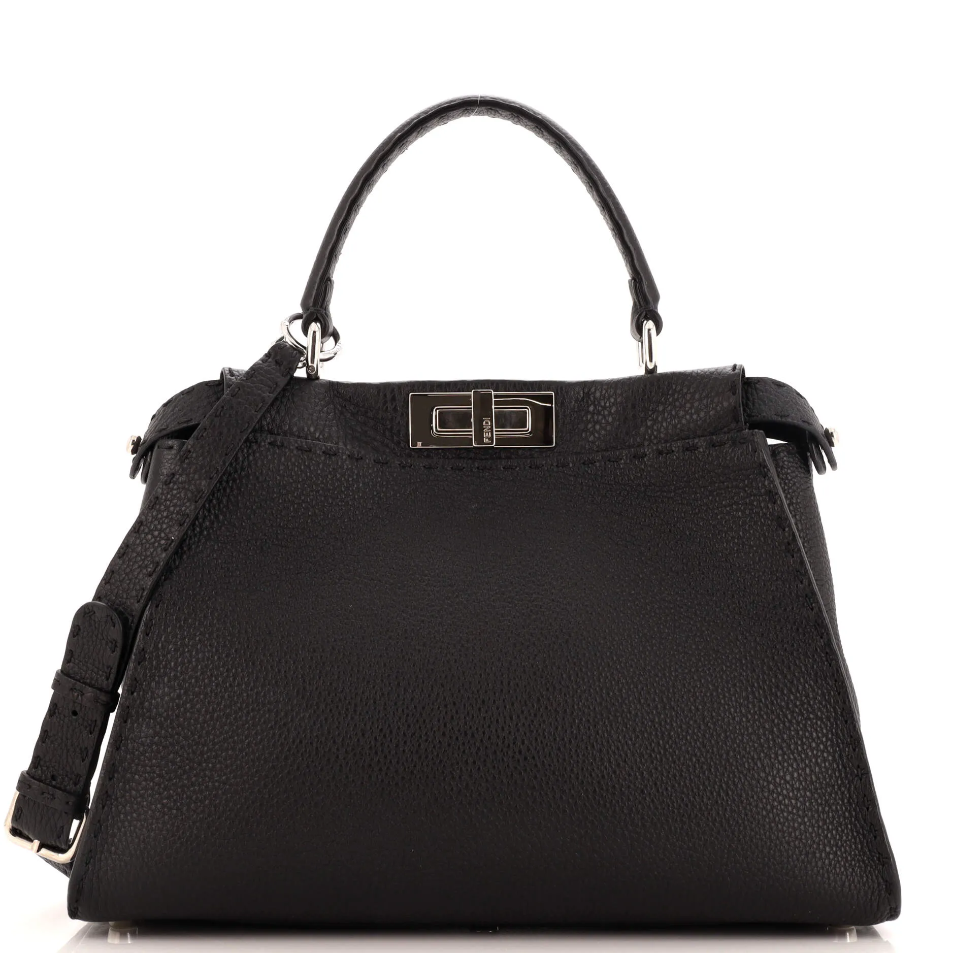 FENDI Selleria Peekaboo ISeeU Bag Leather Medium