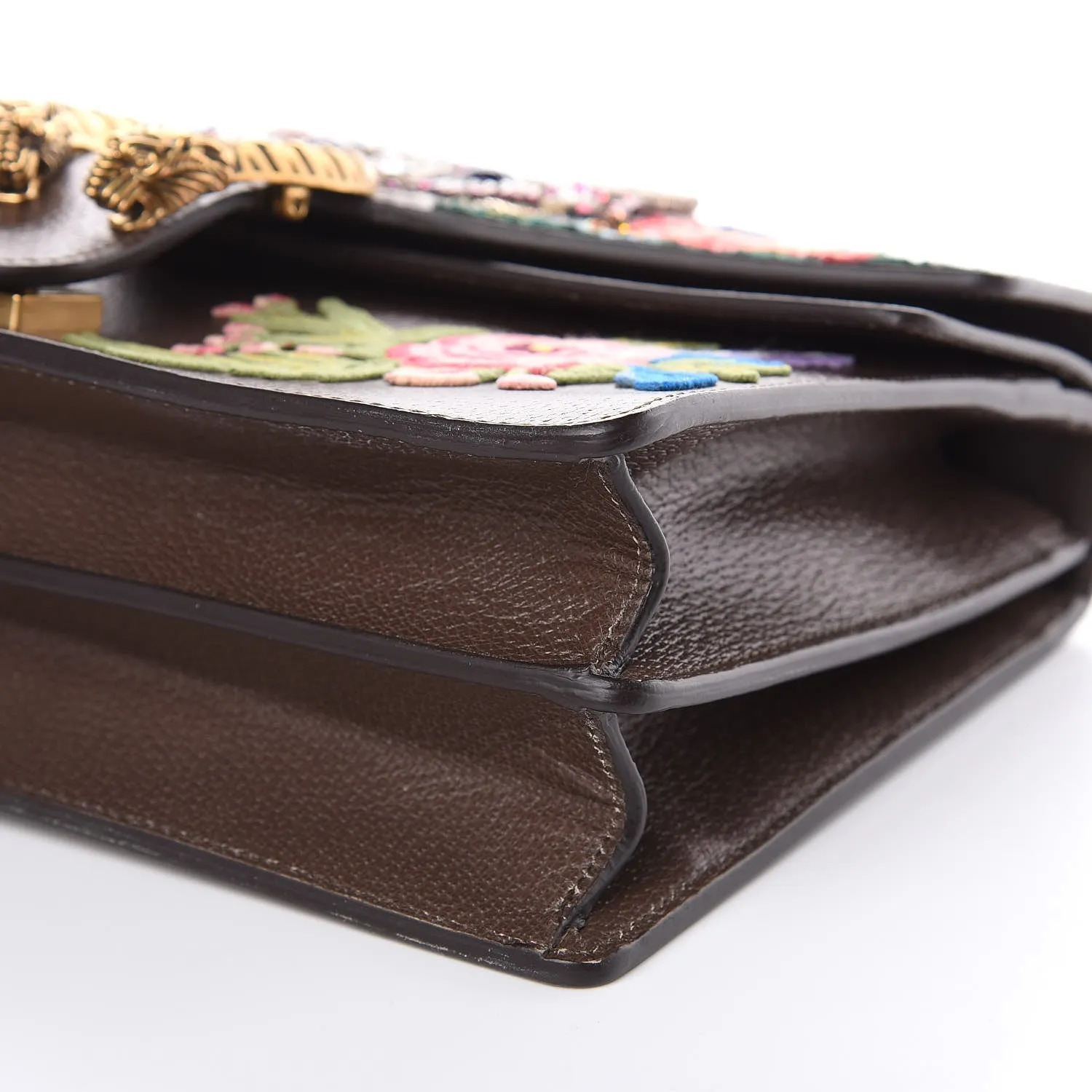 Gucci Dionysus Calfskin Owl Embroidered Shoulder Bag 400235