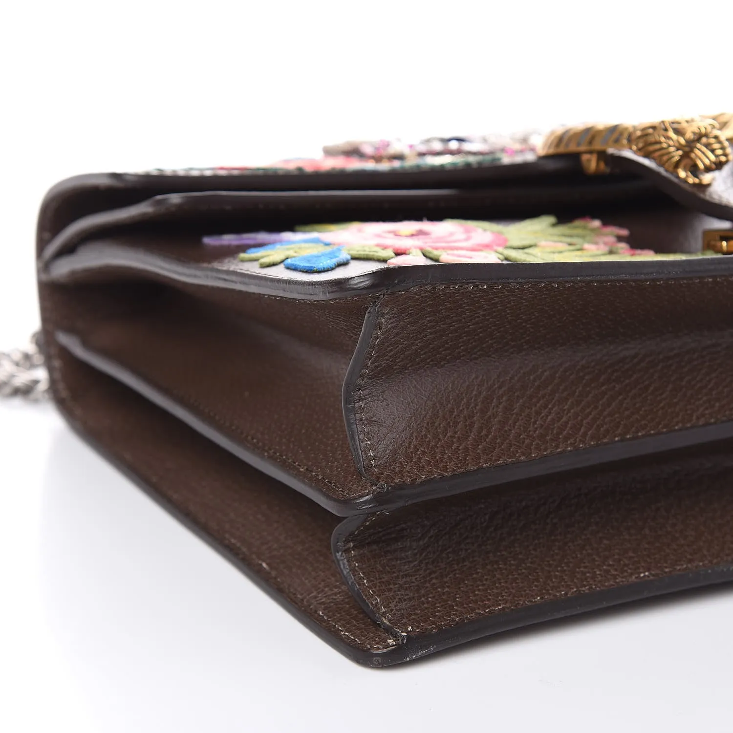 Gucci Dionysus Calfskin Owl Embroidered Shoulder Bag 400235