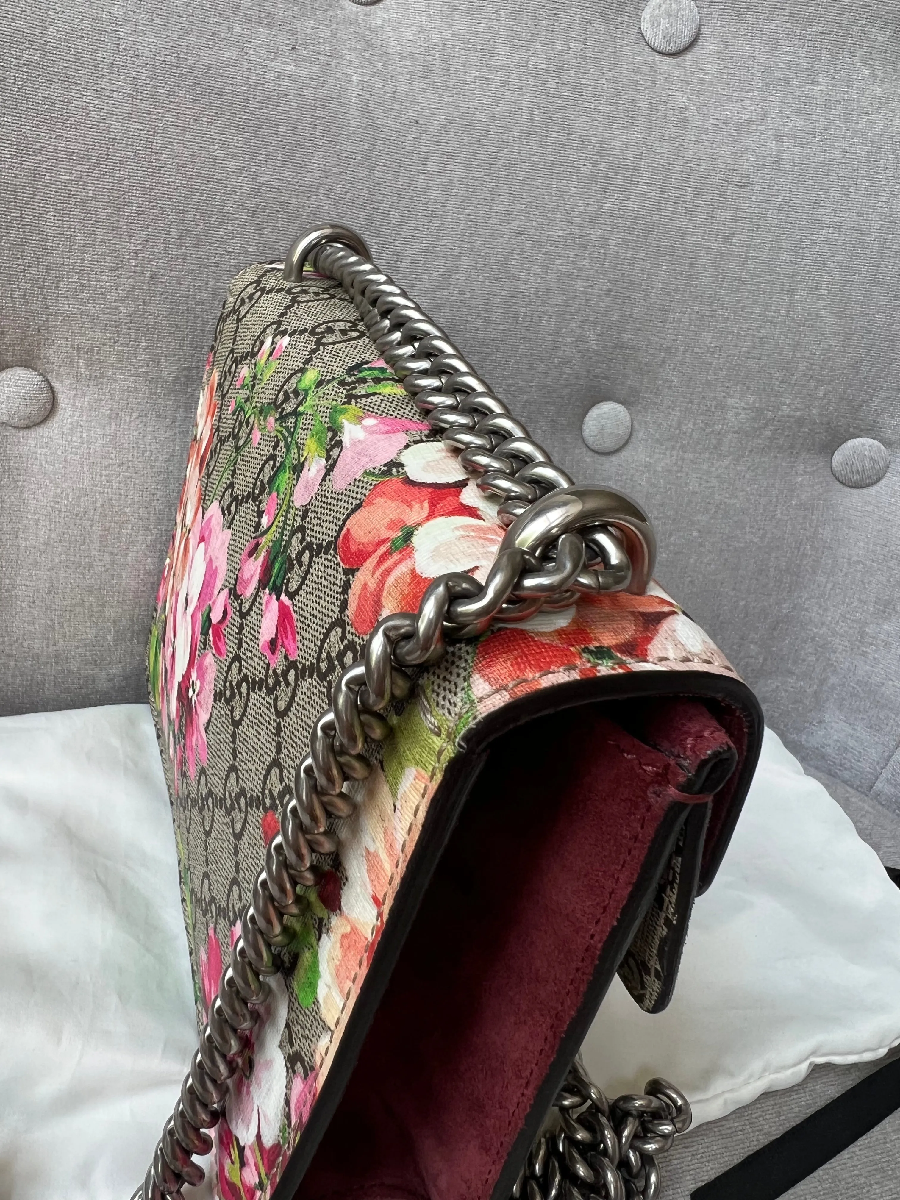 Gucci Dionysus GG Blooms Mini Shoulder Bag