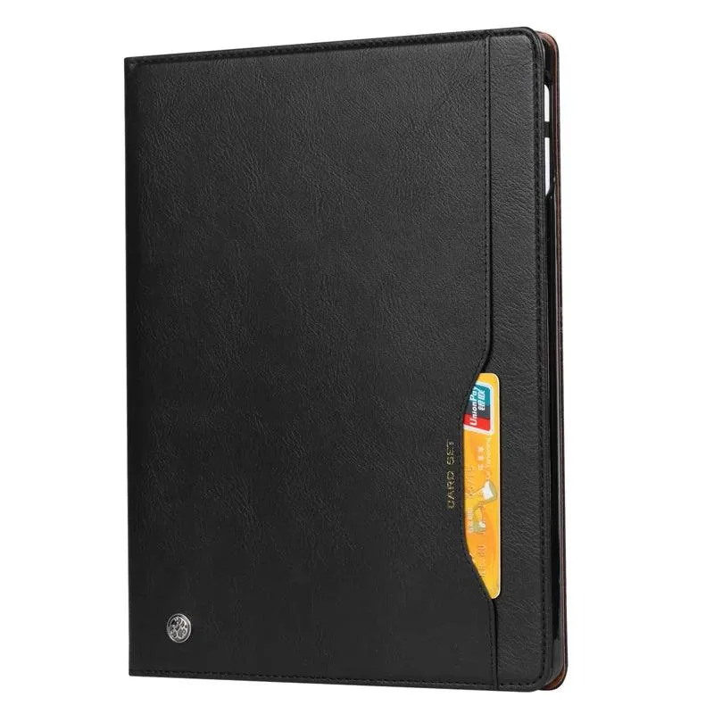 iPad Pro 11 2024 Business Flip Leather Card Slot Book Stand