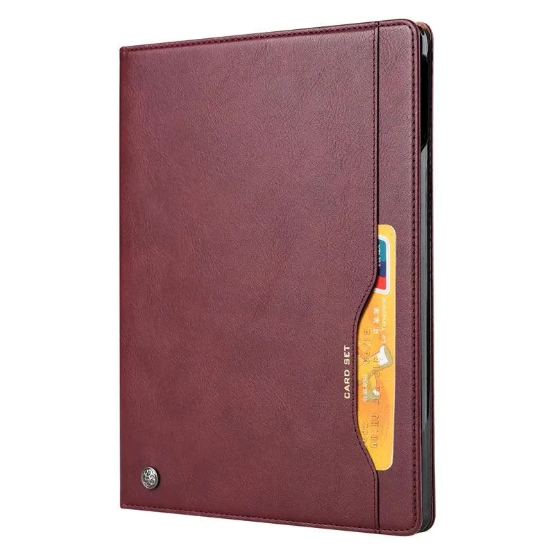 iPad Pro 11 2024 Business Flip Leather Card Slot Book Stand