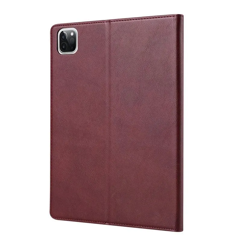 iPad Pro 11 2024 Business Flip Leather Card Slot Book Stand