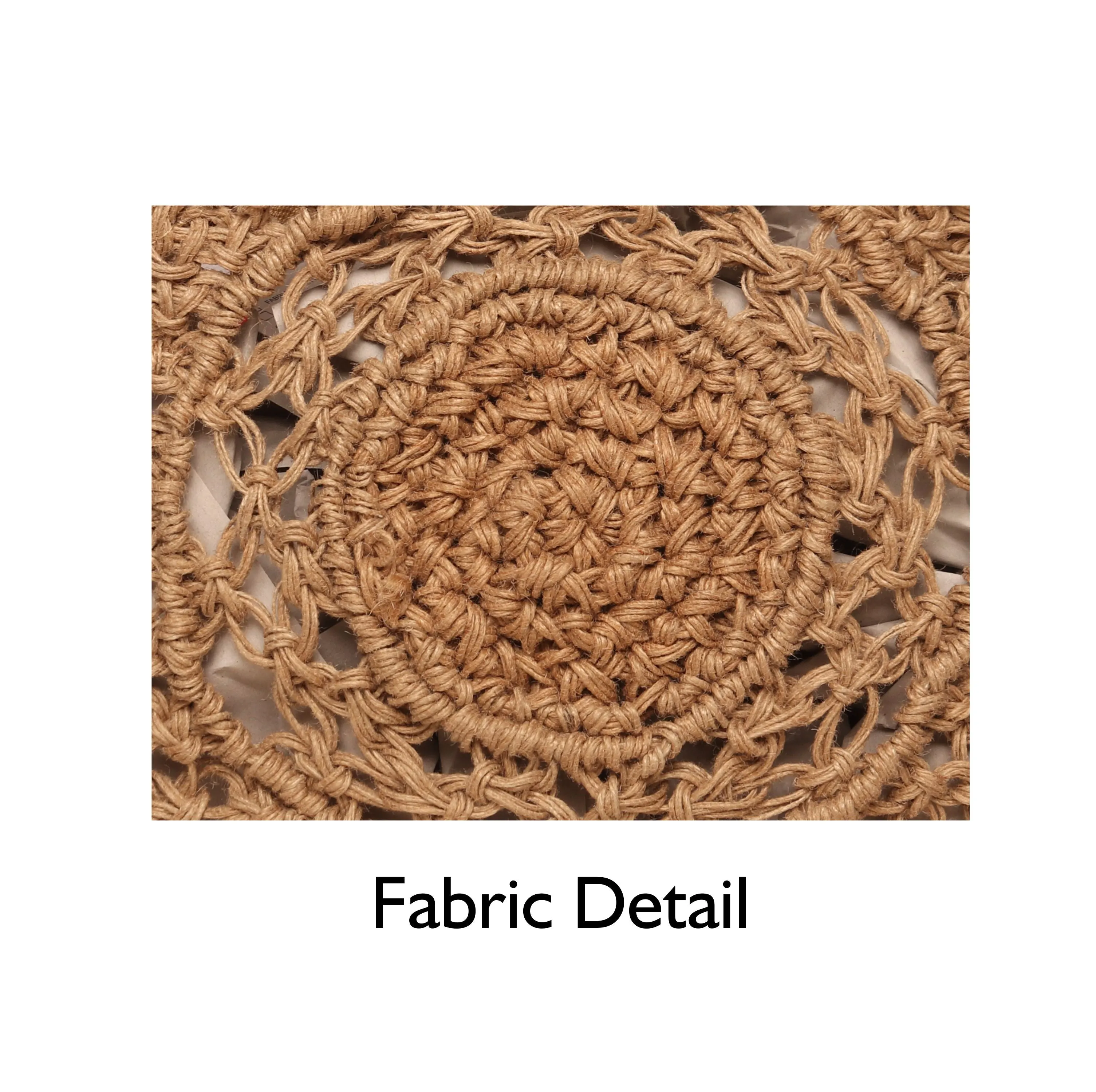 Jute Cord Round Macrame Sling Bag