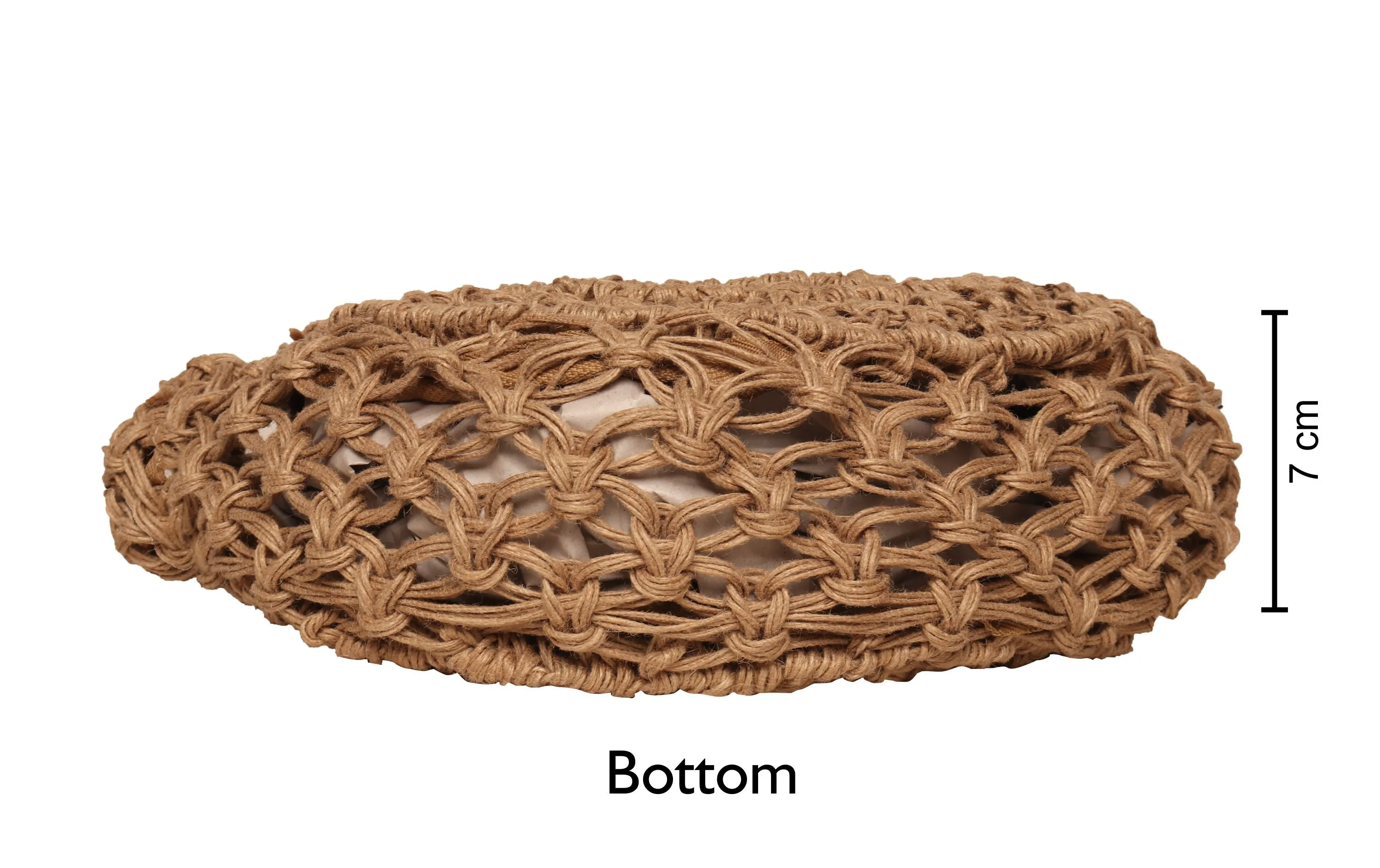 Jute Cord Round Macrame Sling Bag