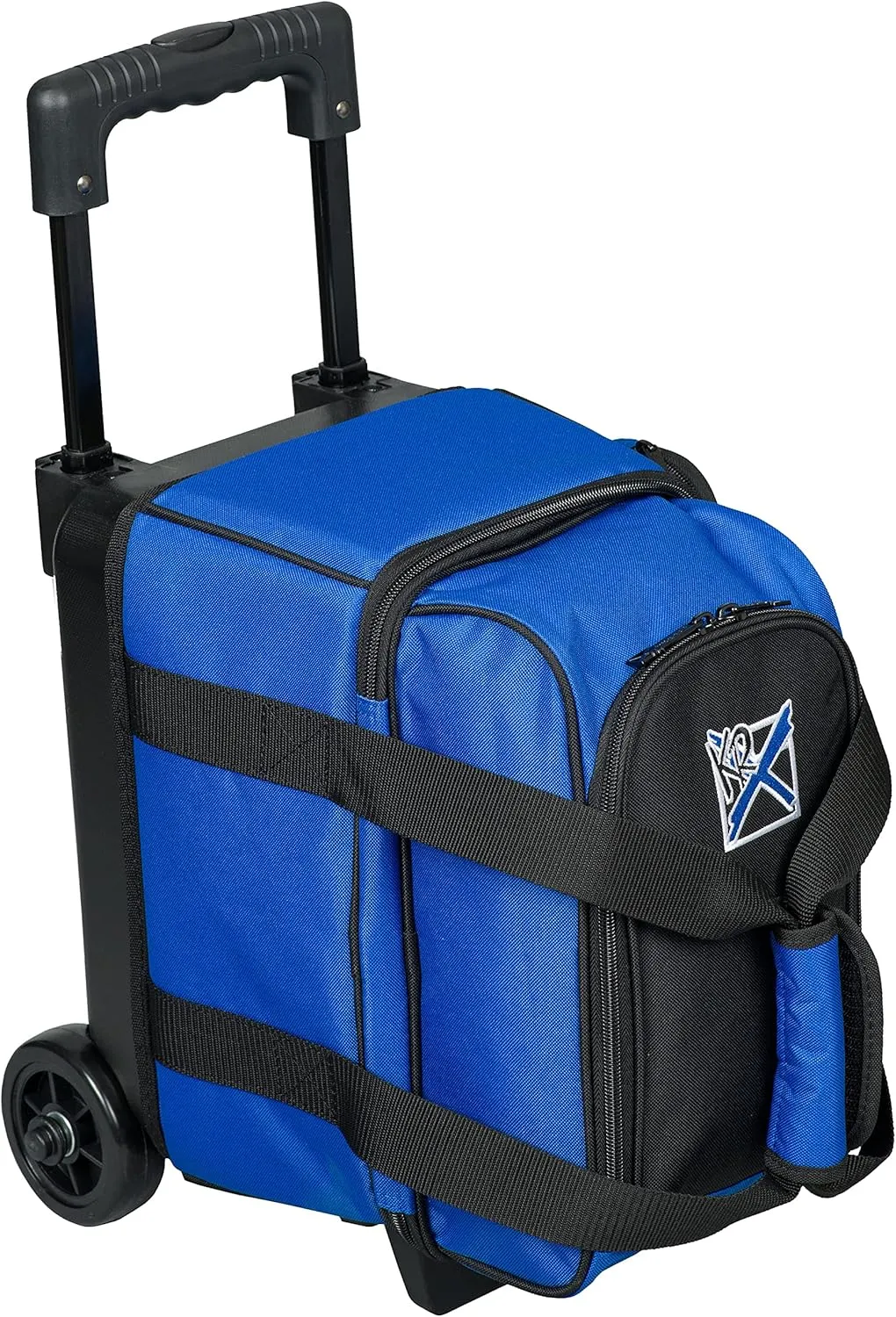 KR Strikeforce Cruiser Single Roller Bowling Bag with Shoe Compartment and Side Accessory Compartment