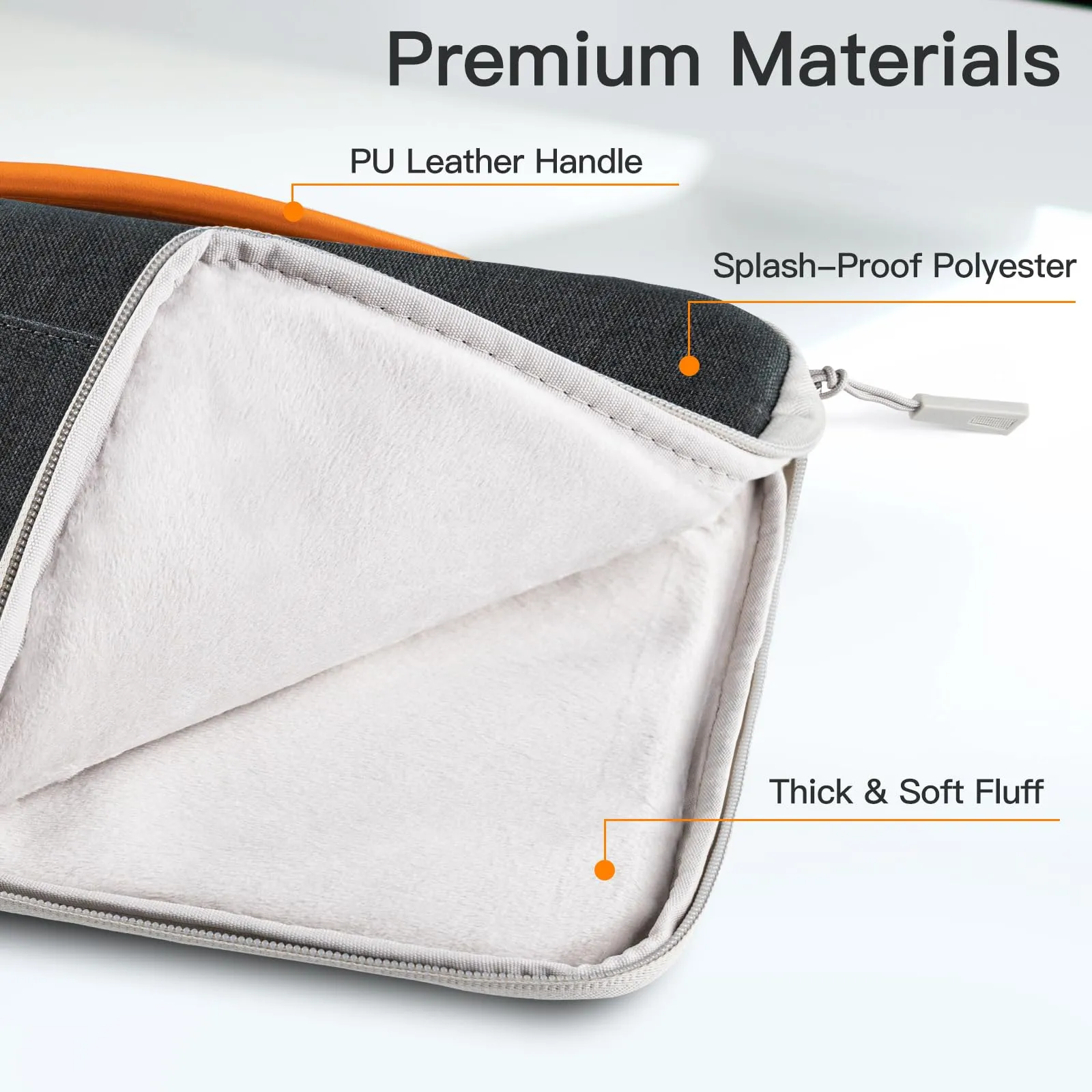 Laptop sleeve for MacBook Air/Pro,MacBook Pro 2021 M1, Waterproof laptop sleeve Laptop sleeve with handle