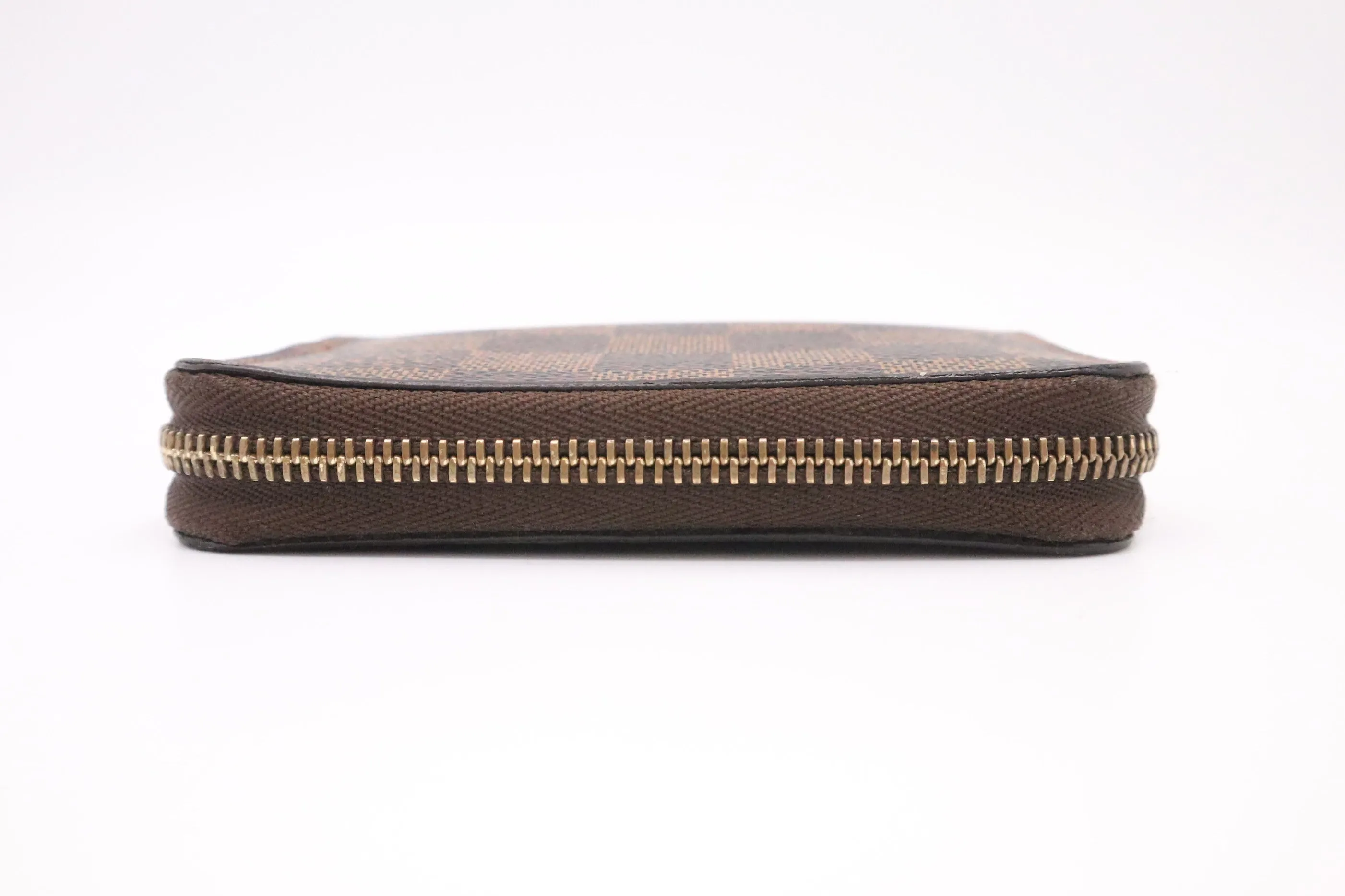Louis Vuitton Compact Wallet in Damier Ebene Canvas