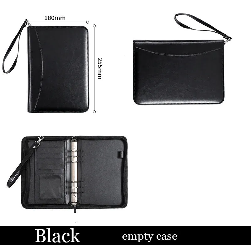 Manager Folder Creative Zipper Bag Office