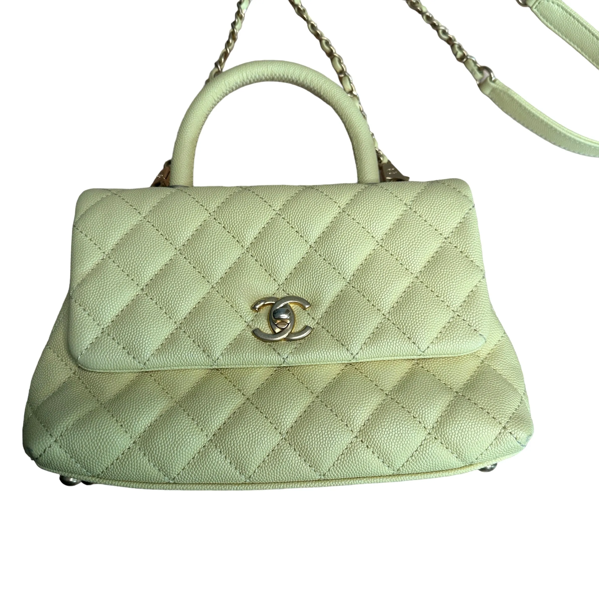 Mini Coco Yellow Bag