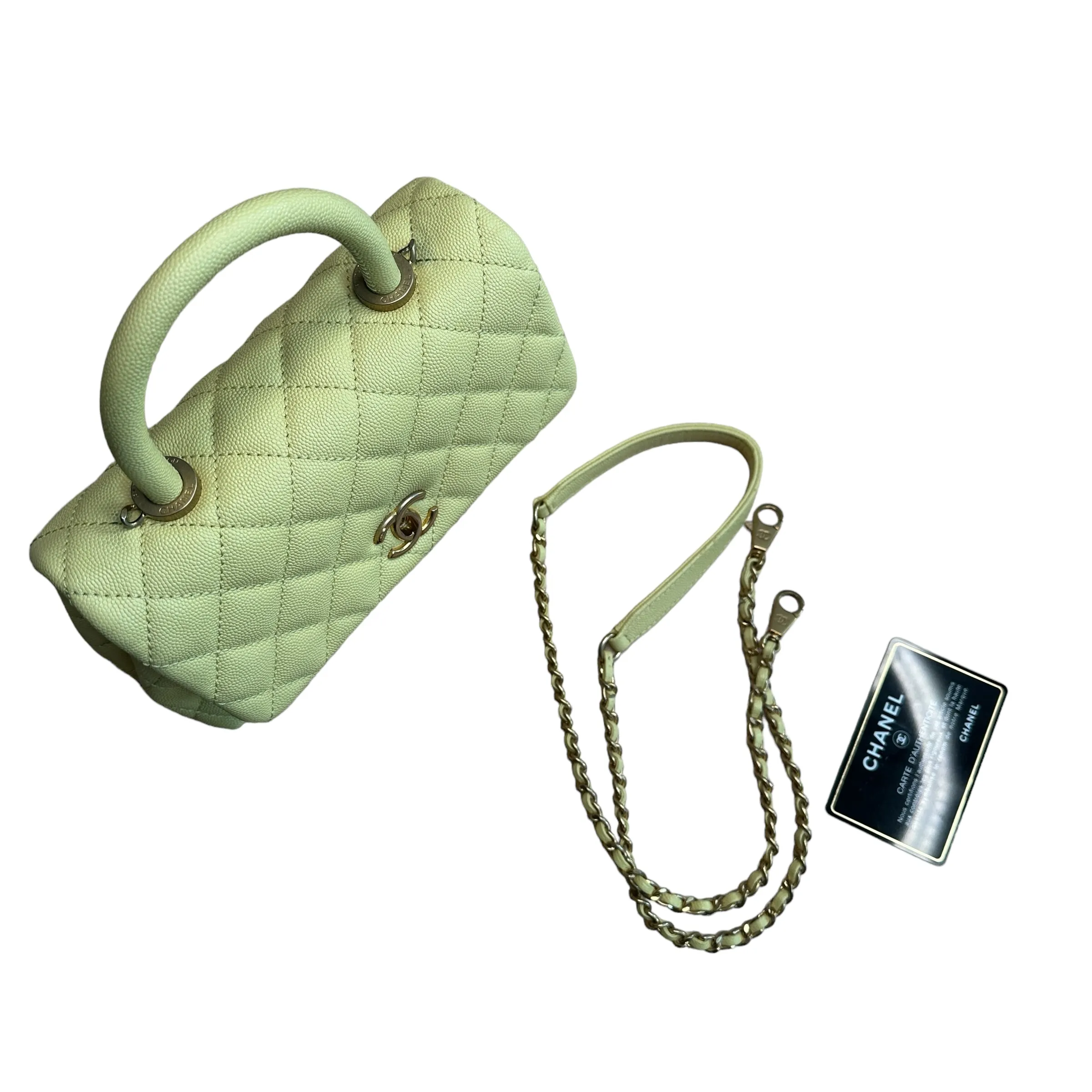 Mini Coco Yellow Bag