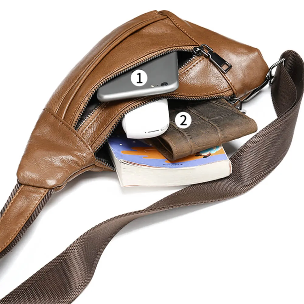 Mytooluse Leather Sling Bag