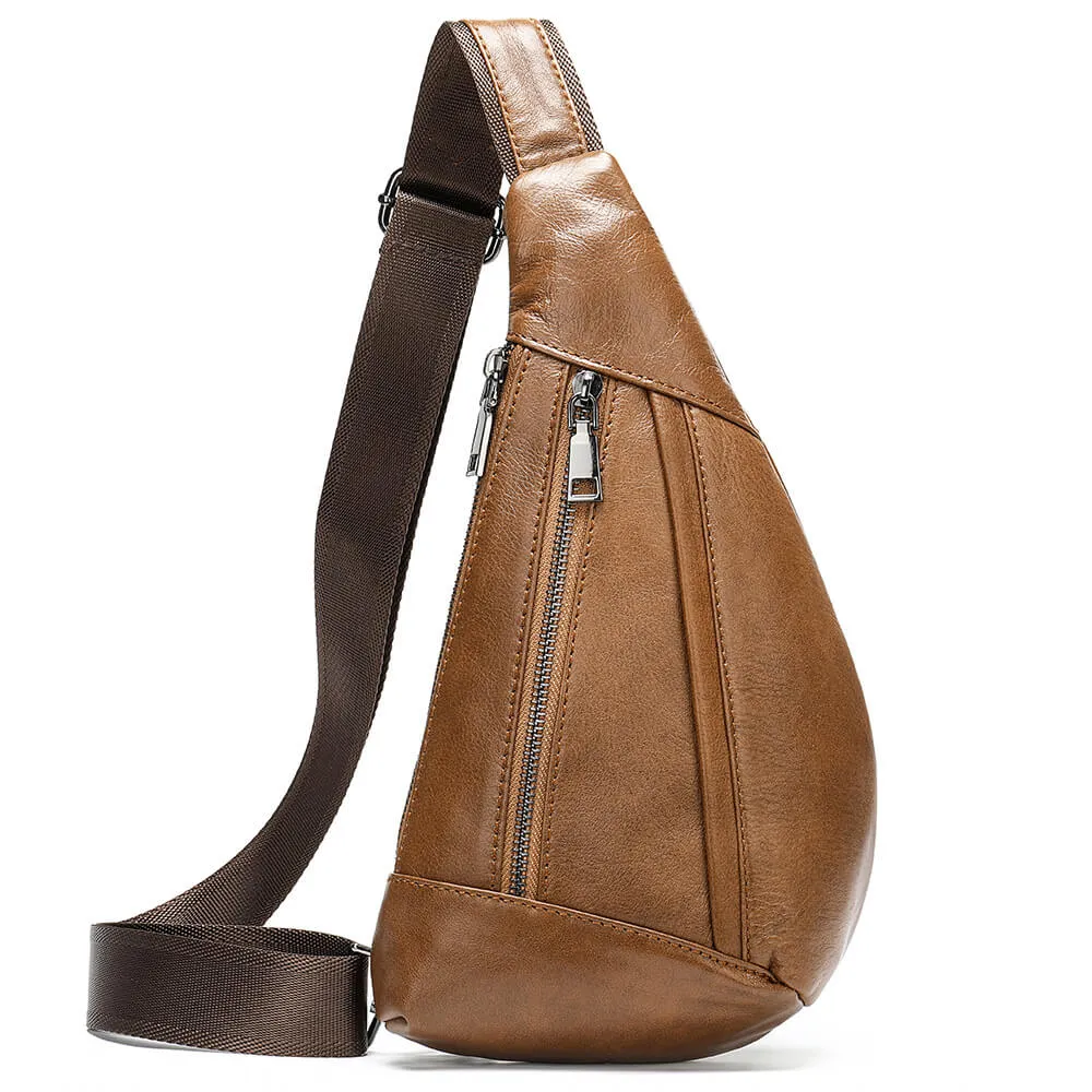 Mytooluse Leather Sling Bag