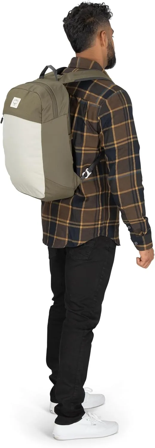 Osprey Arcane Large Day Commuter Backpack, Earl Grey/Sandy Grey Heather