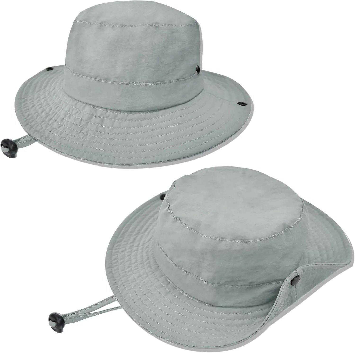 Outdoor Kids Sun Hat UPF 50  Quick Dry Foldable Bucket Hat Lightweight Adjustable Fishing Safari Hat for Girls and Boys