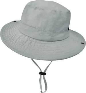 Outdoor Kids Sun Hat UPF 50  Quick Dry Foldable Bucket Hat Lightweight Adjustable Fishing Safari Hat for Girls and Boys