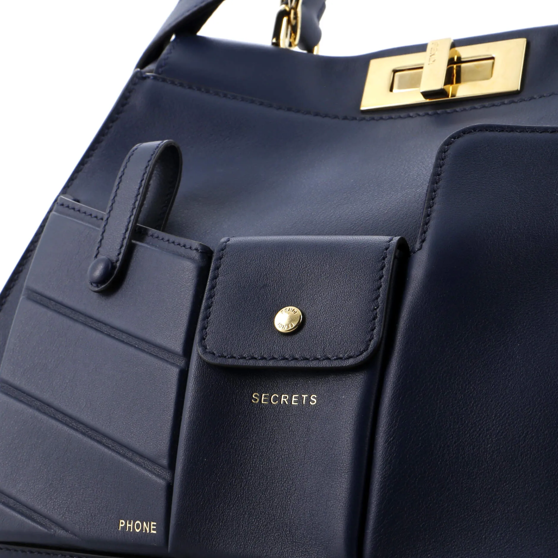 Peekaboo Utility Bag Leather Regular