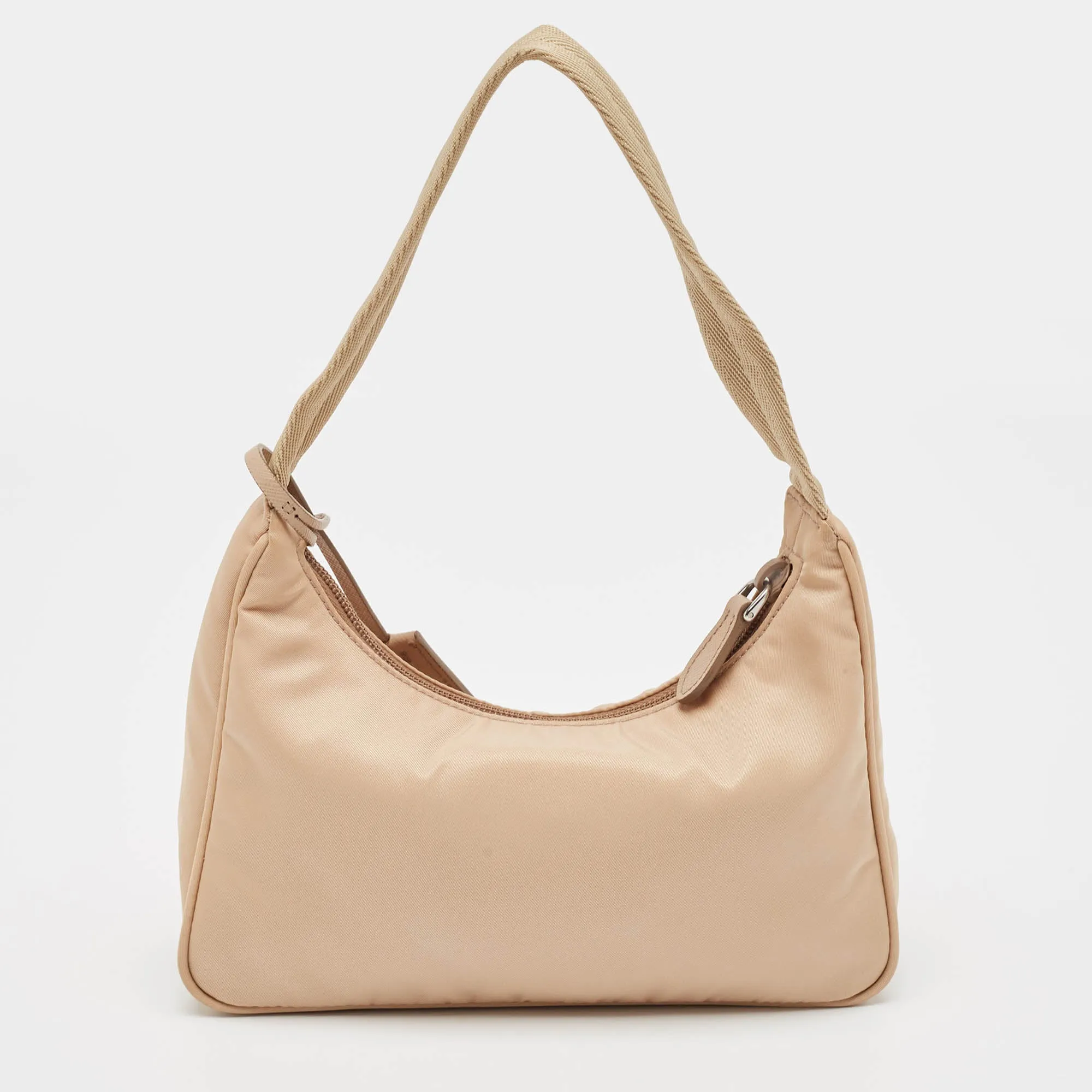 Prada Beige Nylon Re-Edition 2000 Bag