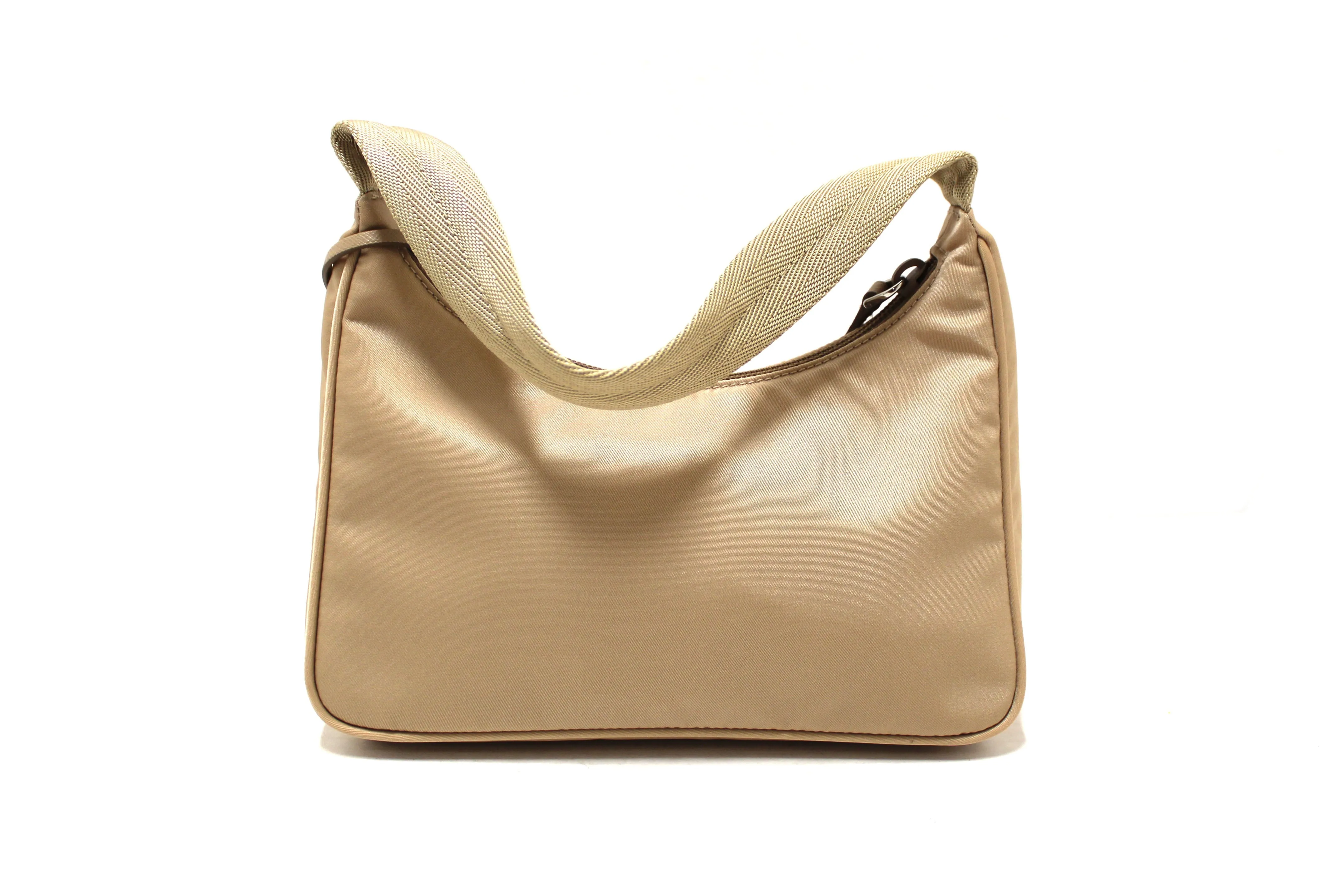 Prada Desert Beige Re-Nylon Re-Edition 2000 Mini Shoulder Bag