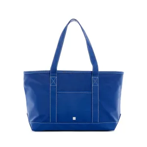 Tote Bag - Coated Canvas Medium Tote - Blue Bell
