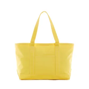 Tote Bag - Coated Canvas Medium Tote - Daffodil Yellow