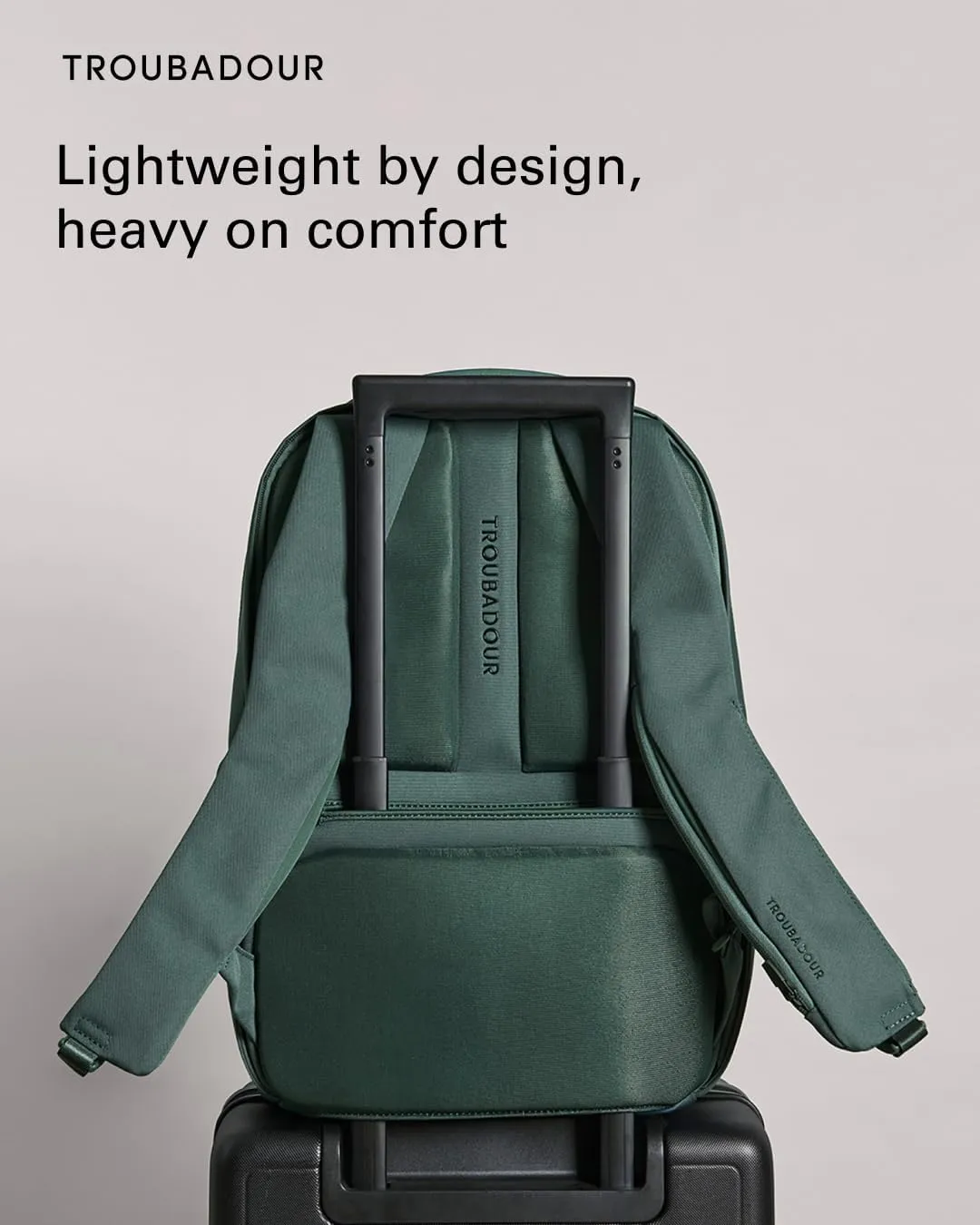 Troubadour Apex Backpack 3.0-25L Premium Laptop Backpack - Ergonomic & Water Resistant - Designed for Work and Travel - Livid Green