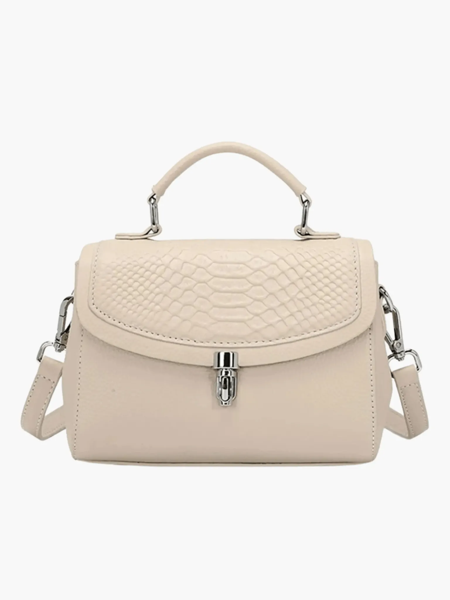 Victoria | Croc-Embossed Bag