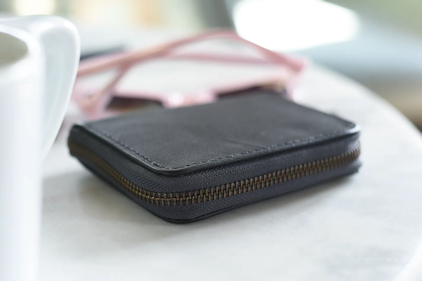 WH Compact Zipper Wallet