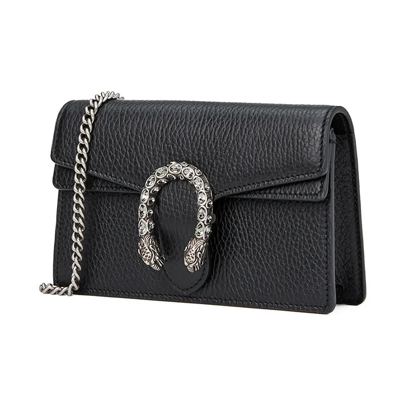 (WMNS) GUCCI Dionysus Mini-Sized Single-Shoulder Bag Black