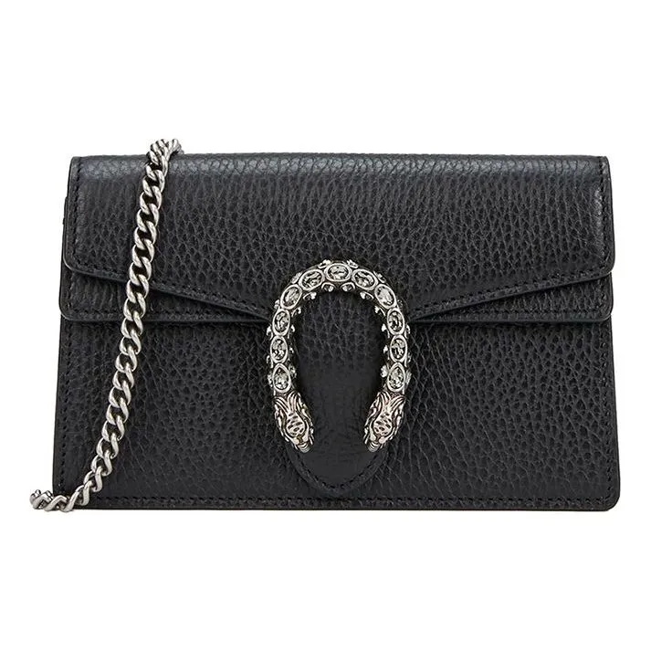 (WMNS) GUCCI Dionysus Mini-Sized Single-Shoulder Bag Black