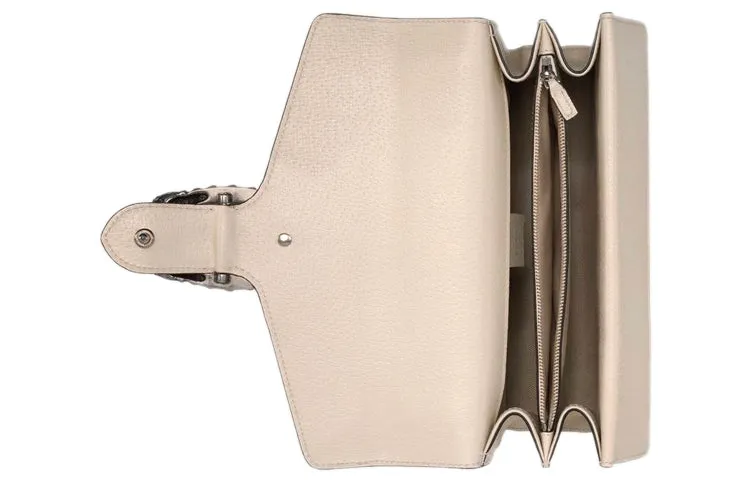(WMNS) GUCCI Dionysus Series Single Shoulder Bag Small Beige